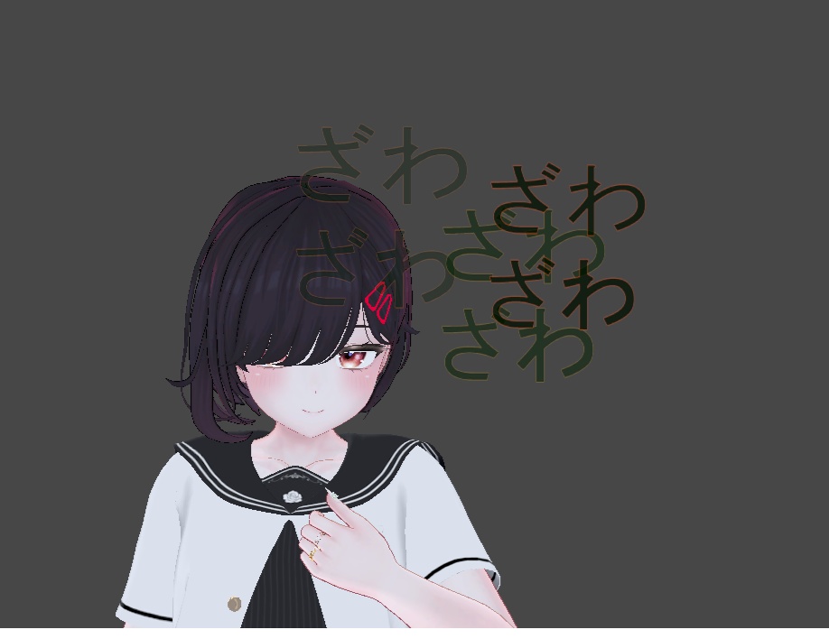 漫画文字集(描き文字)(オンオフできるパーティクル)