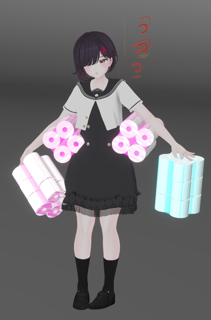 漫画文字集(描き文字)(オンオフできるパーティクル)