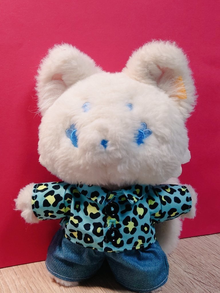 モフフサ用 ヒョウ柄シャツ