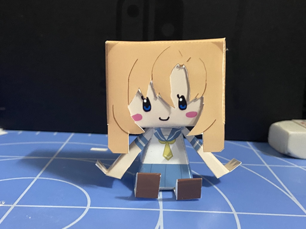 グラひぐ!?ペーパークラフト Grahigu !?Papercraft A4データ