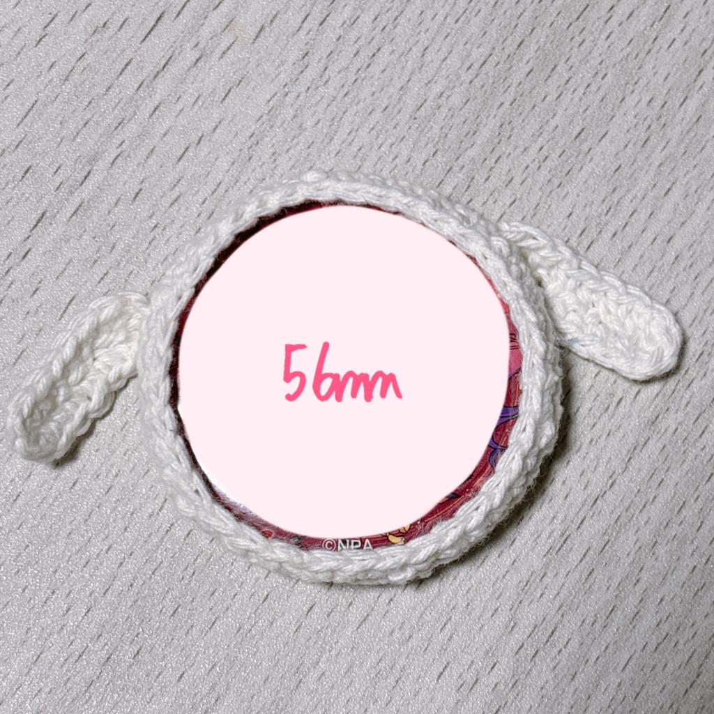 缶バのおようふく-たれみみ-Φ56mm,57mm,58mm