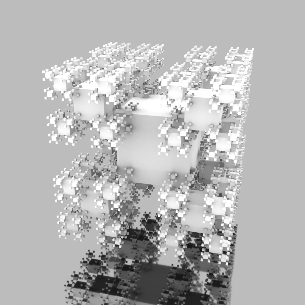 立方体のフラクタル