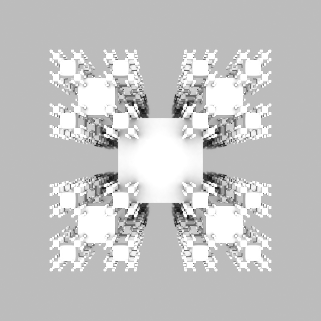 立方体のフラクタル