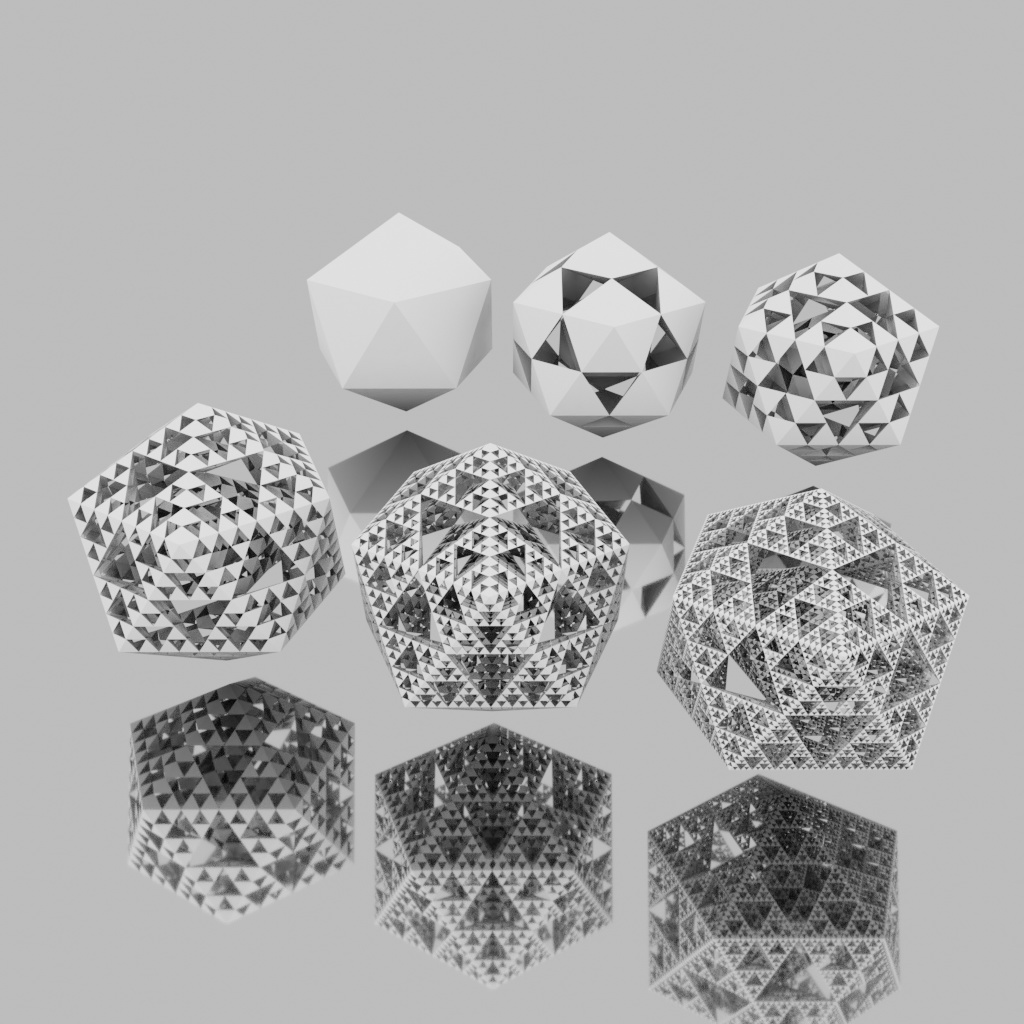 シェルピンスキー二十面体