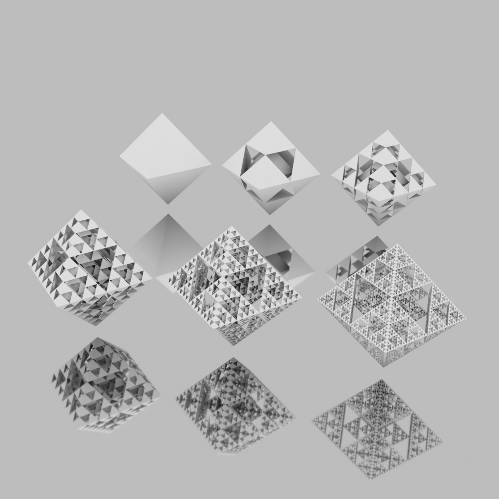 シェルピンスキー八面体