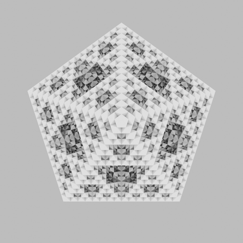 シェルピンスキー二十面体2