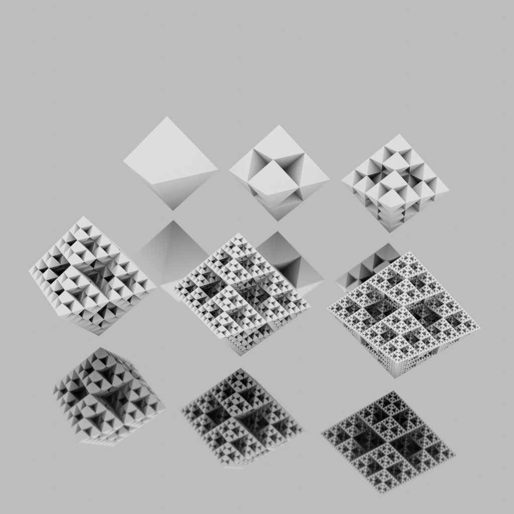 シェルピンスキー八面体2