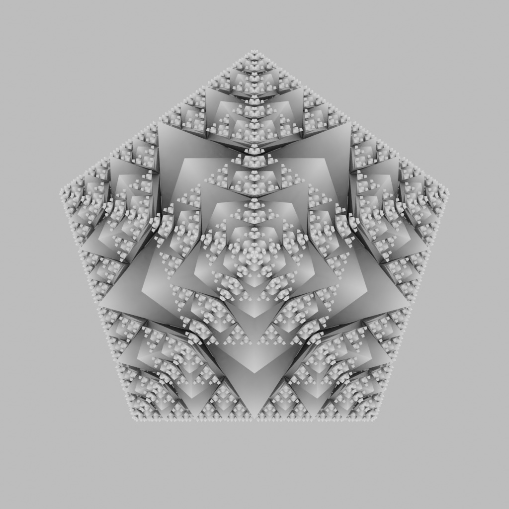 六面体からなる正二十面体