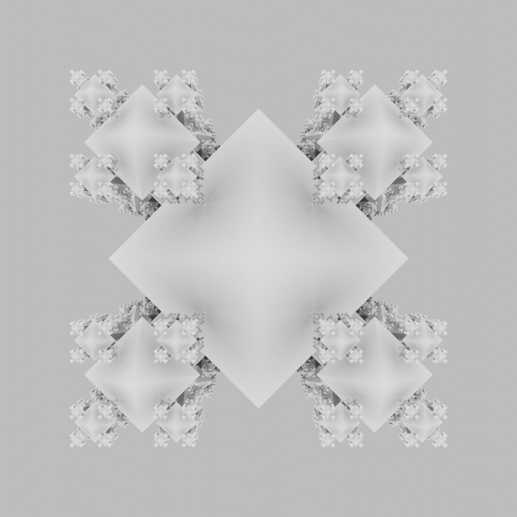 正八面体からなる立方体