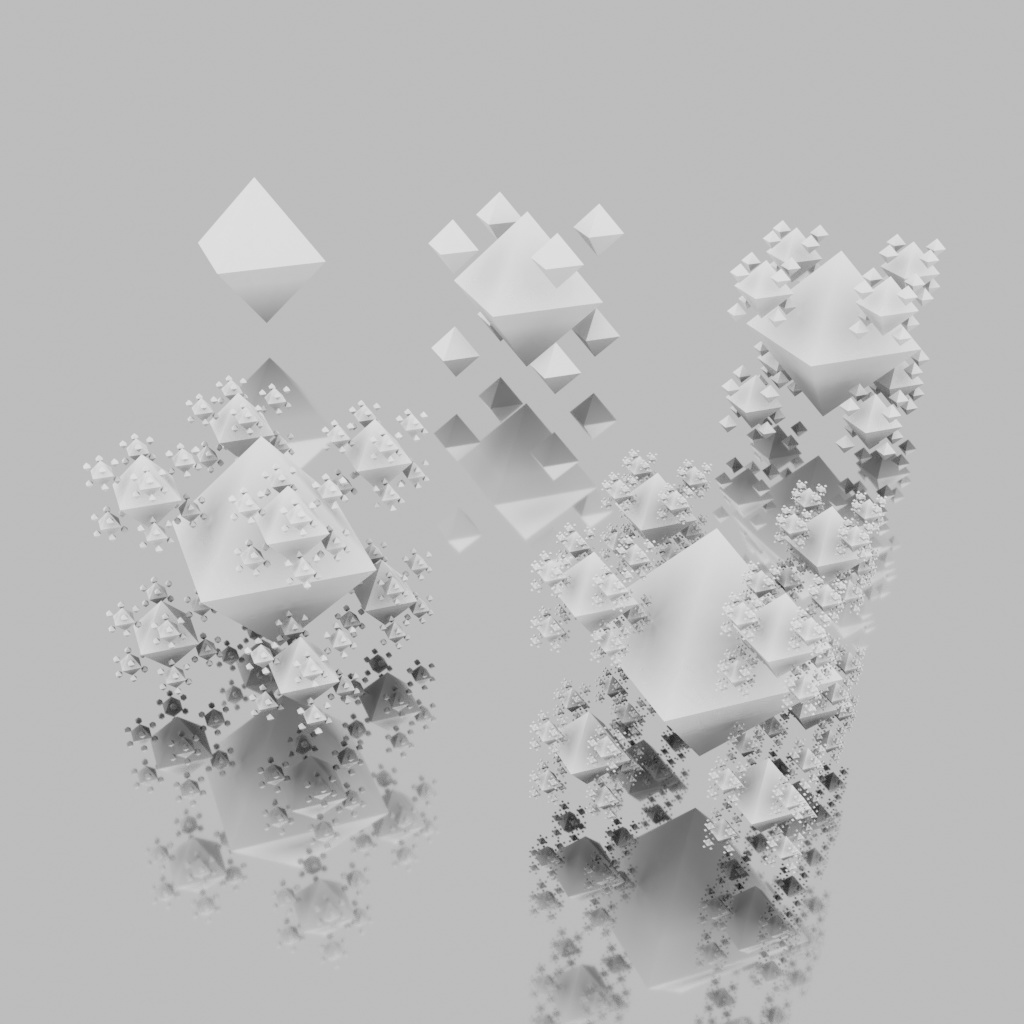 正八面体からなる立方体