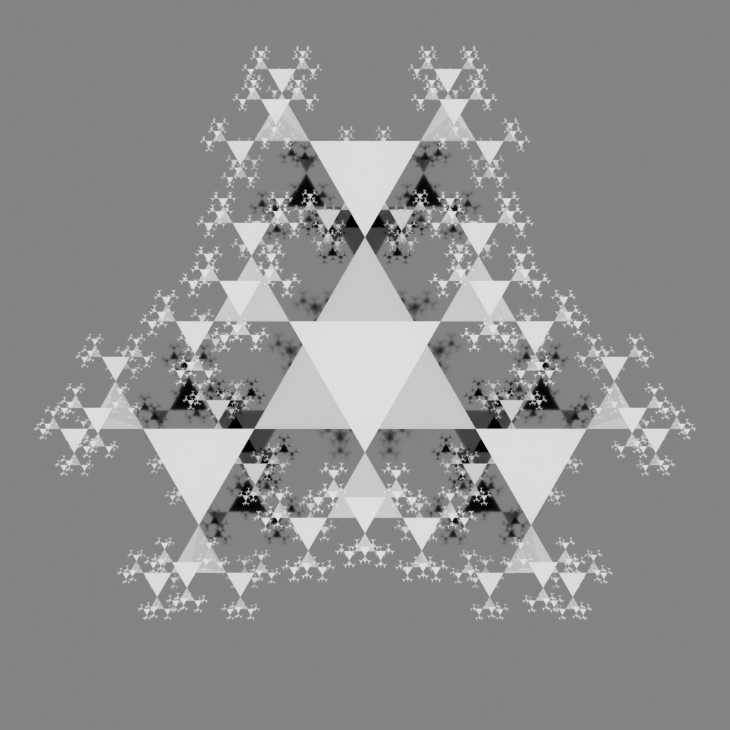 正四面体の「木」