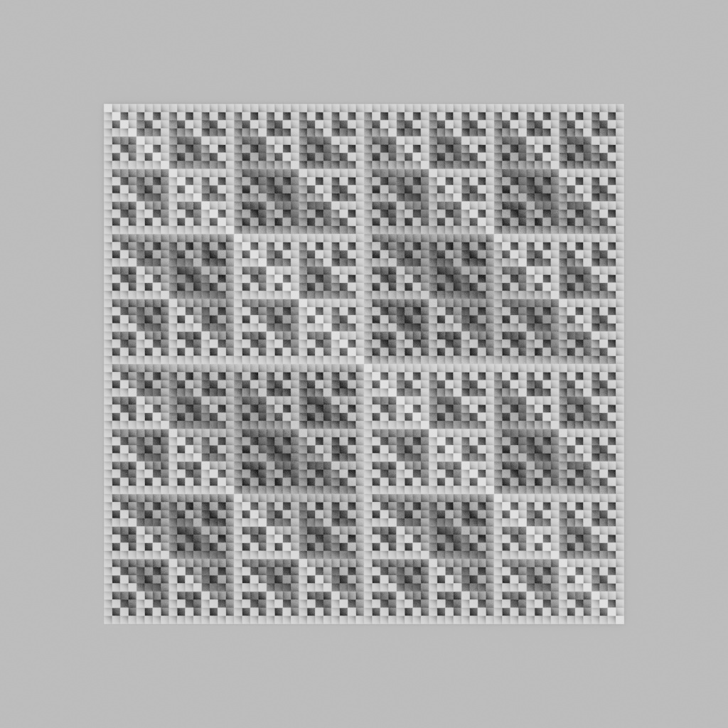 立方体からなるシェルピンスキー四面体
