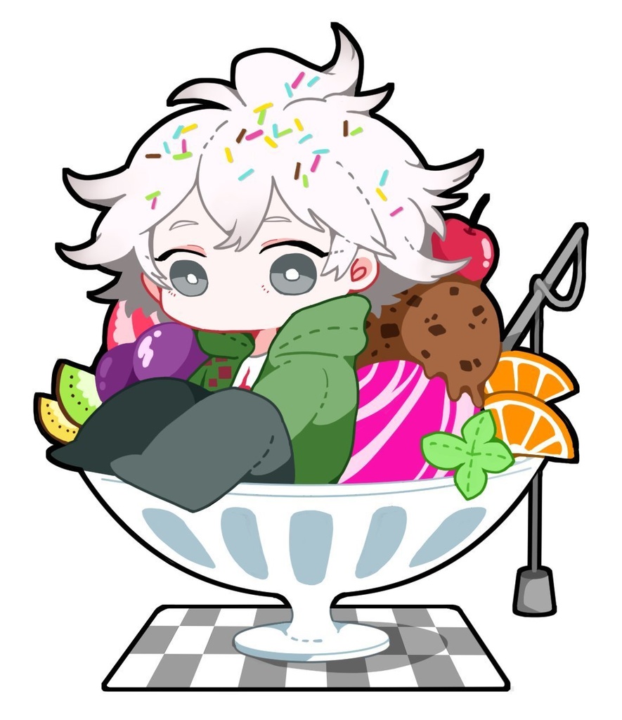 狛枝さんのパフェ風アクスタ