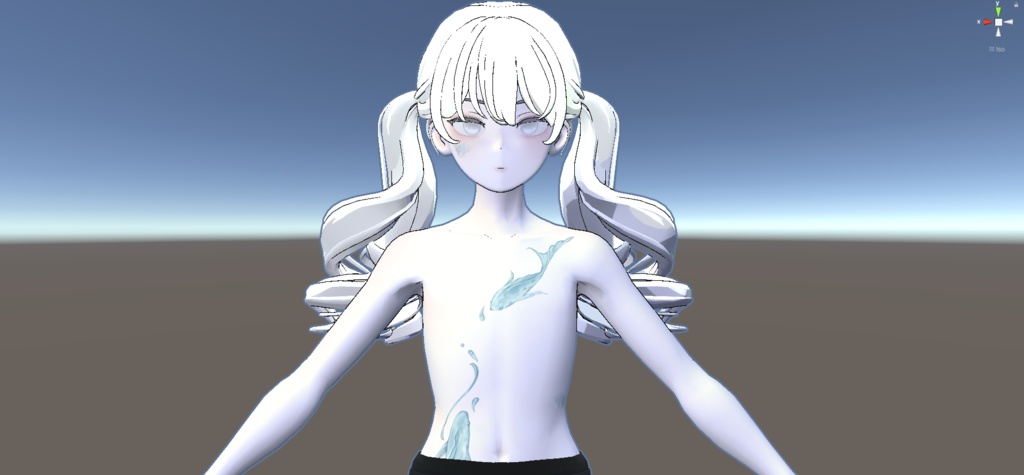 grus_ppoPearlmermaid_eye_Lens&facemakeup&Tatto(+Mask)_texture