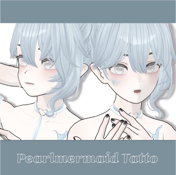 grus_ppoPearlmermaid_eye_Lens&facemakeup&Tatto(+Mask)_texture