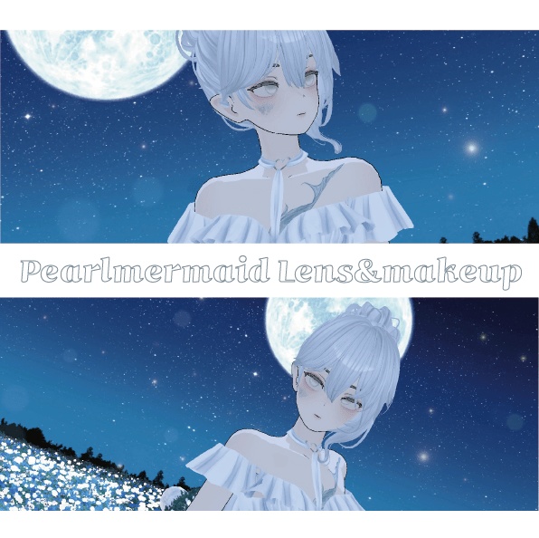 grus_ppoPearlmermaid_eye_Lens&facemakeup&Tatto(+Mask)_texture