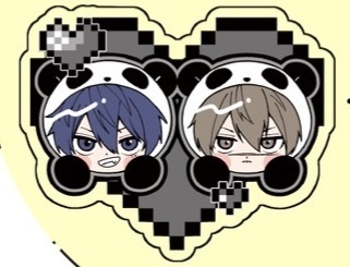 アクリルヘアクリップ