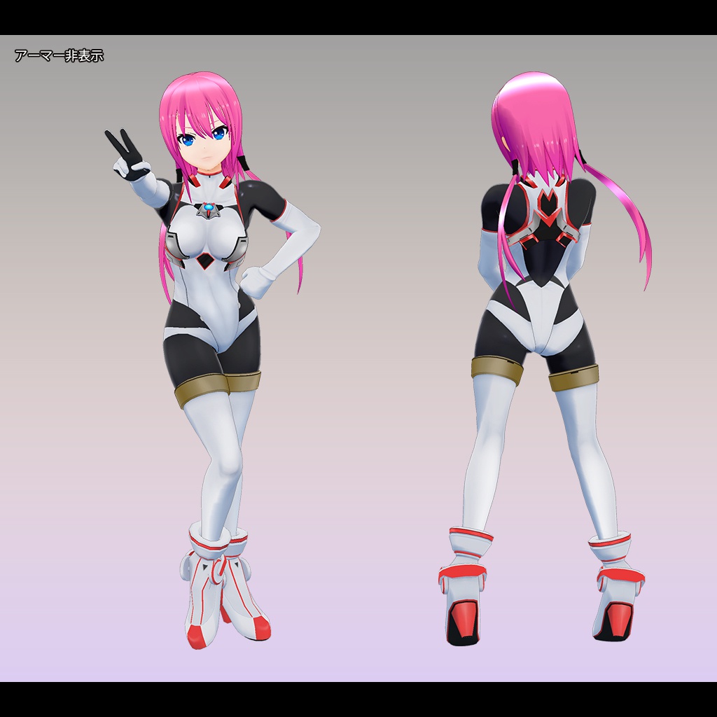 オリジナル3Dモデル「ロゼ」