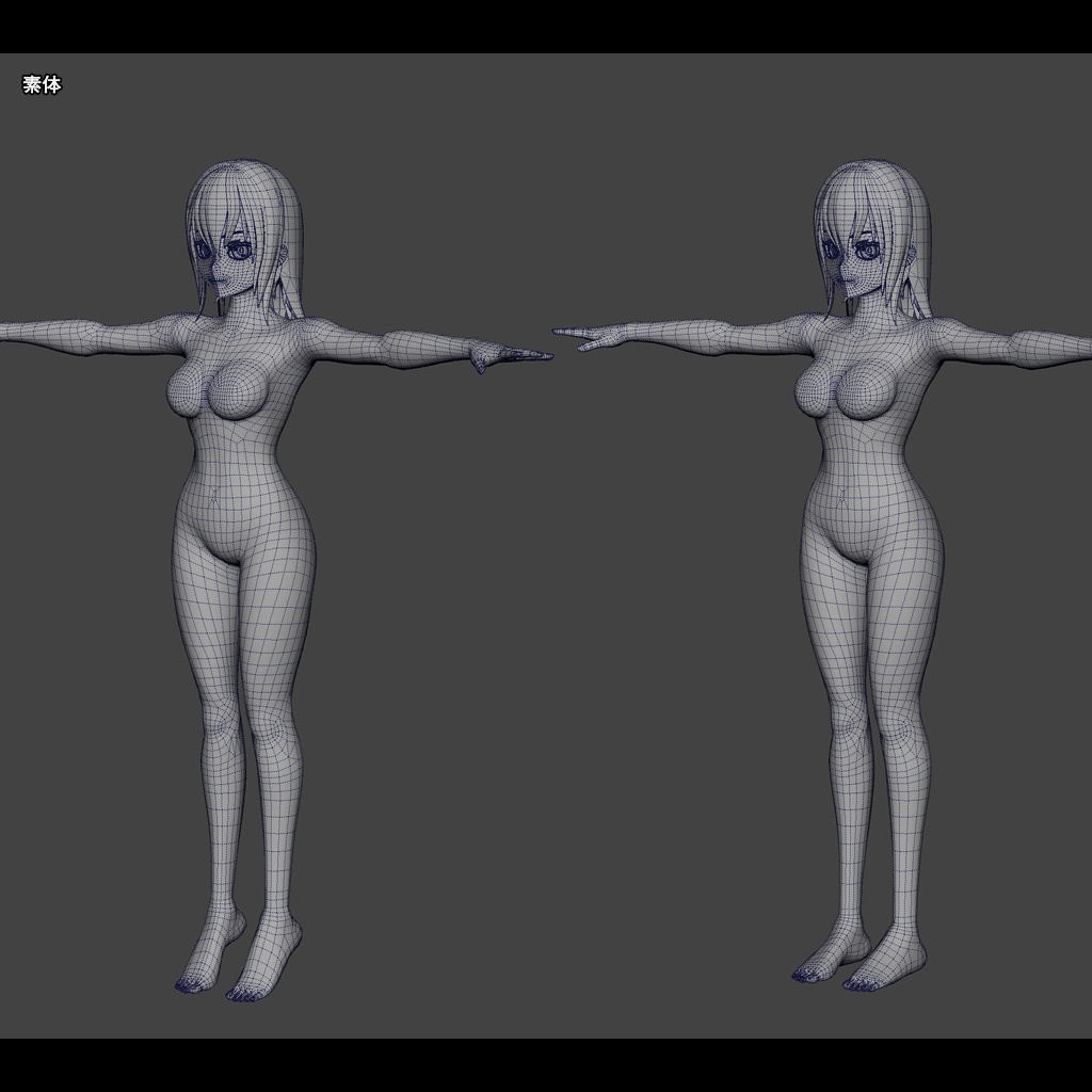 オリジナル3Dモデル「シアリ」