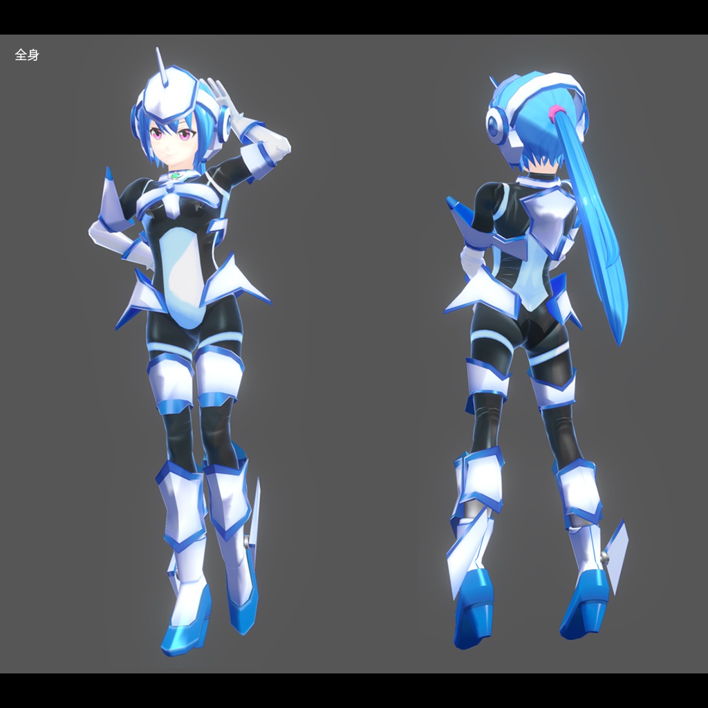 オリジナル3Dモデル「ヴァイス」