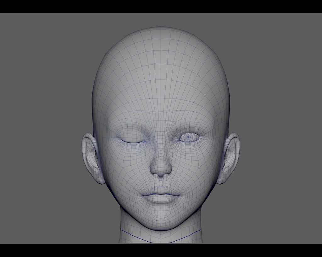 3Dキャラクター素体