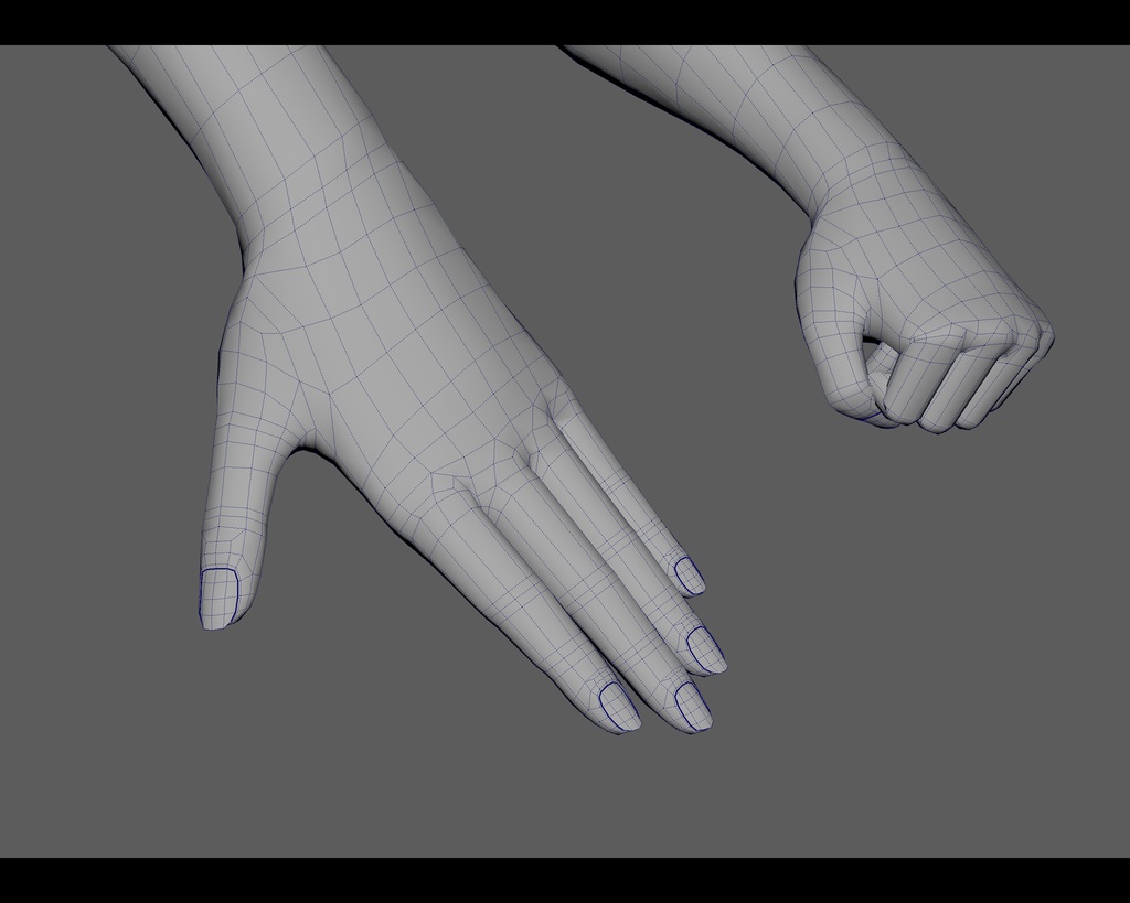 3Dキャラクター素体