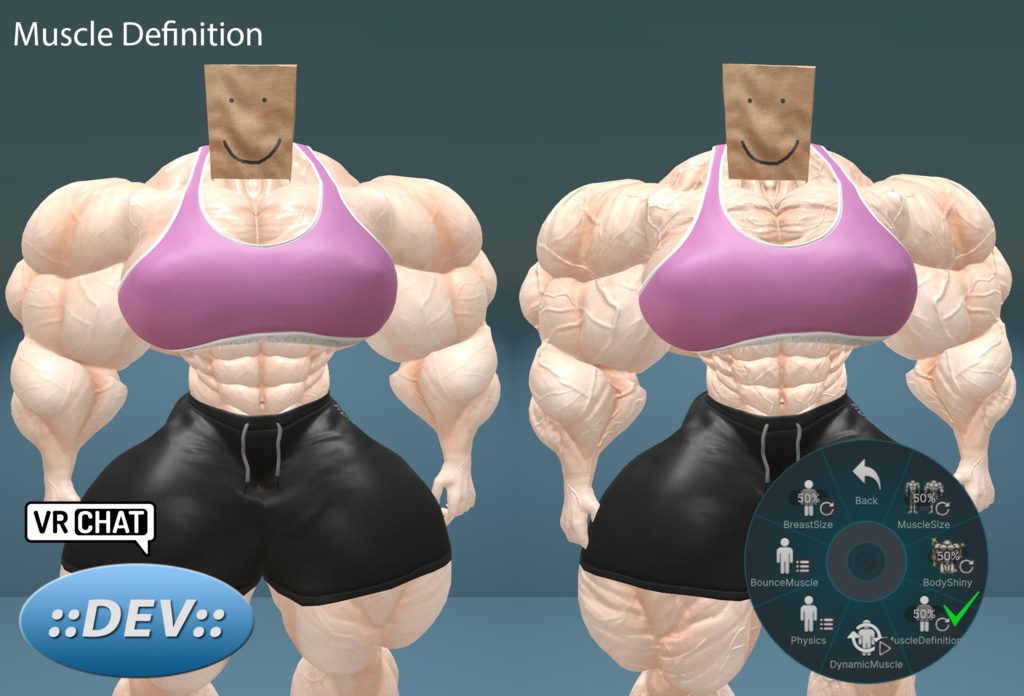 devMuscle XG Muscle Body (Breast)