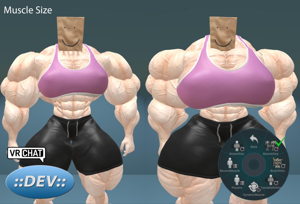 devMuscle XG Muscle Body (Breast)