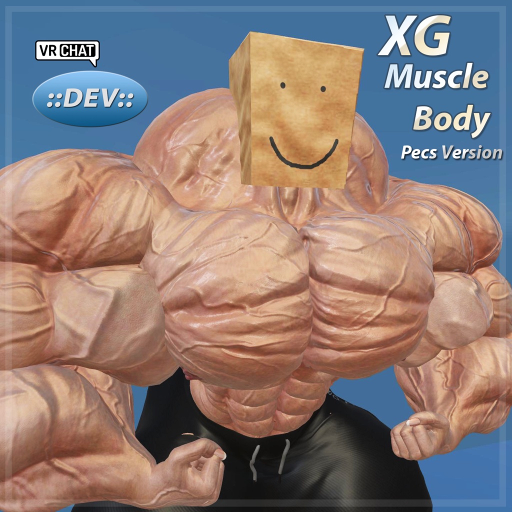 devMuscle XG Muscle Body Bundle(Pecs+Breast)