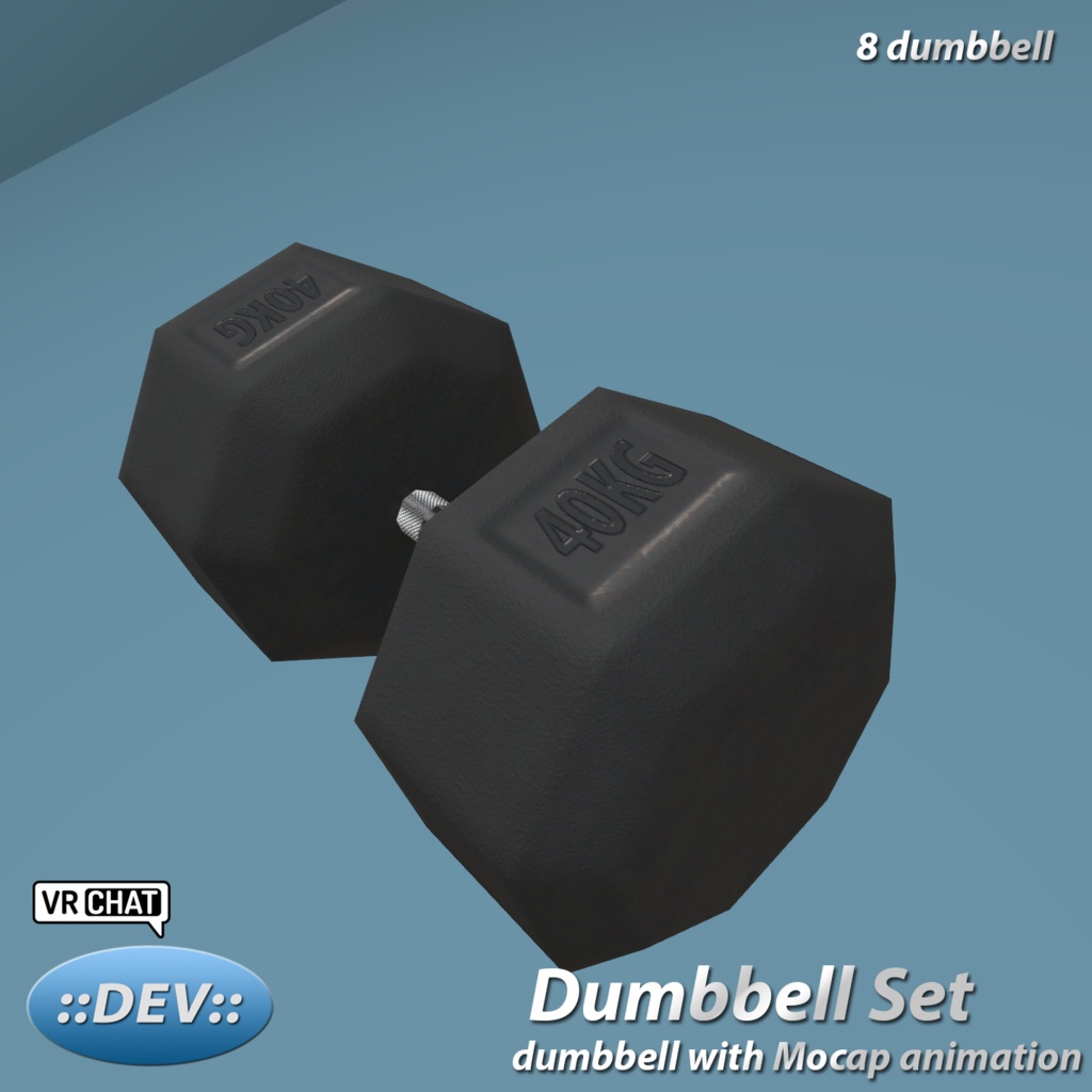 Dumbbell with Mocap animation
