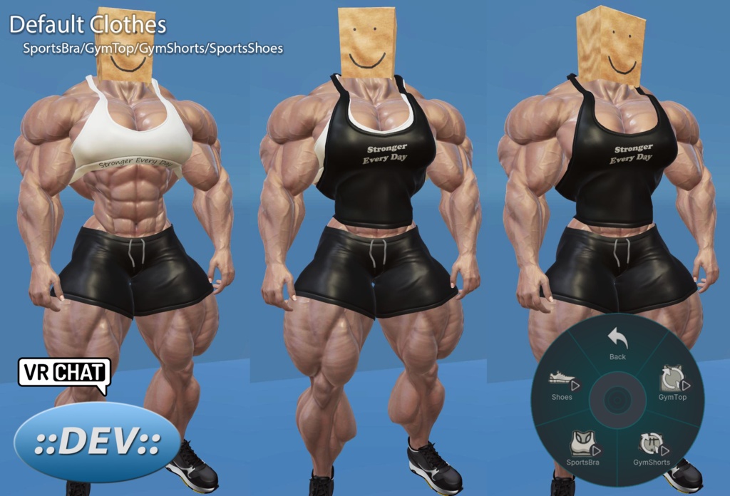 Catherine Muscle Body(Pecs)