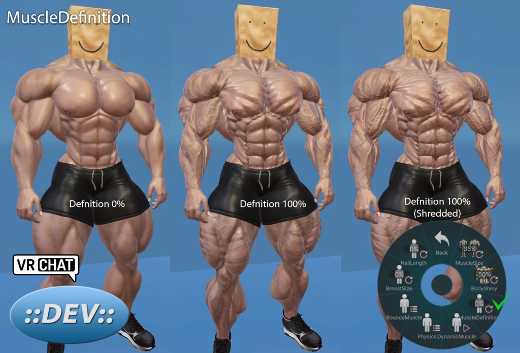 Catherine Muscle Body(Pecs)