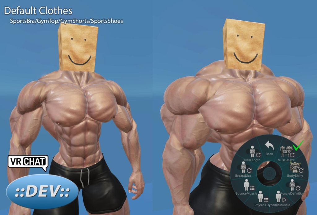 Catherine Muscle Body(Pecs)