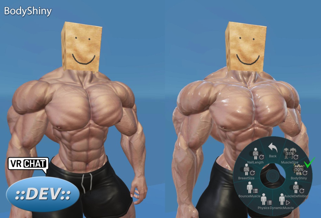 Catherine Muscle Body(Pecs)