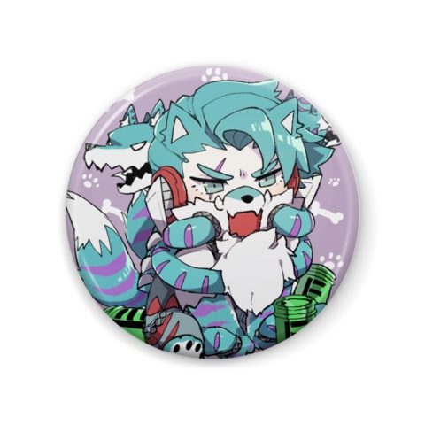 どうぶつ缶バッジ