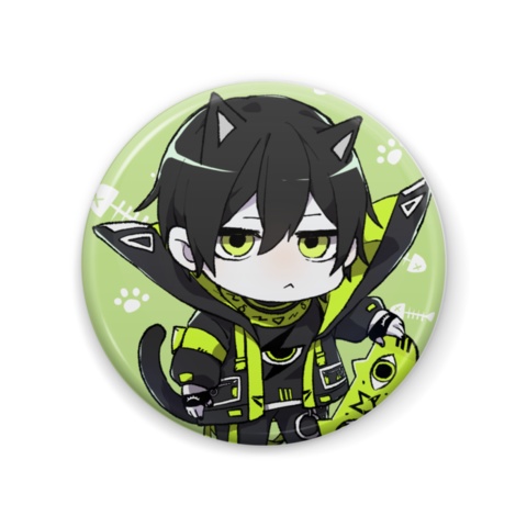 どうぶつ缶バッジ