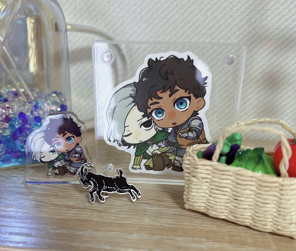 カブミスミニアクスタ＆ステッカー