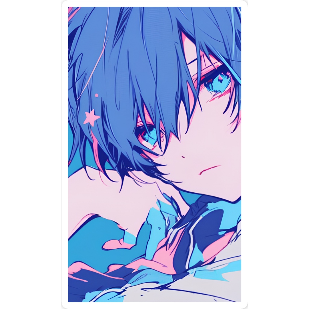 ちるくんスマホステッカー