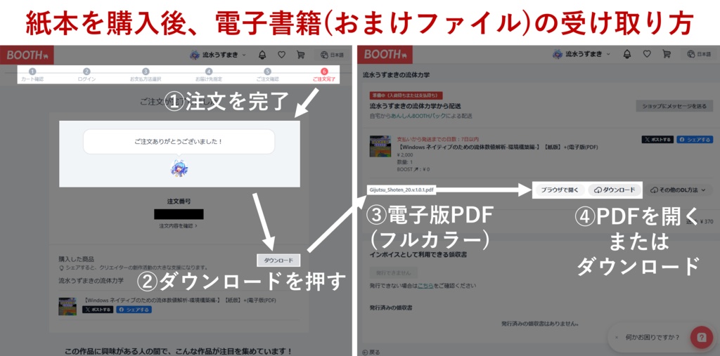 【簡易風洞の作り方】紙の書籍(+電子版PDF付き)