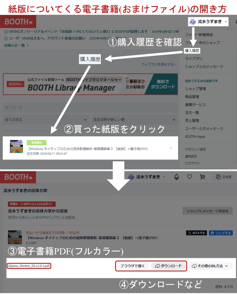 【簡易風洞の作り方】紙の書籍(+電子版PDF付き)