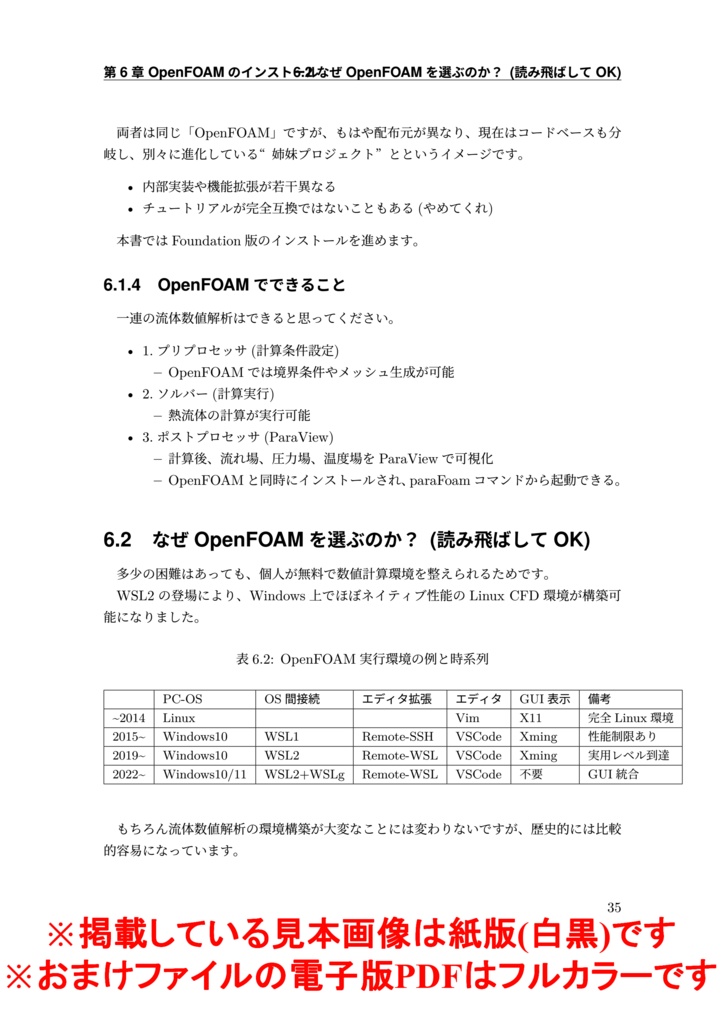 【Windows ネイティブのための流体数値解析-環境構築編-】【紙版】+(電子版(PDF)