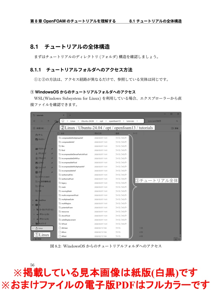 【Windows ネイティブのための流体数値解析-環境構築編-】【紙版】+(電子版(PDF)