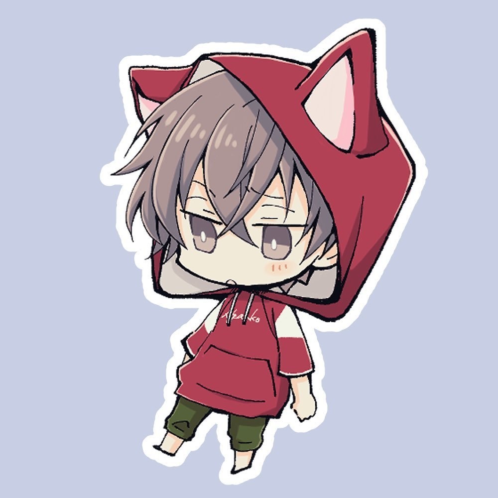 けもみみパーカーアクキー