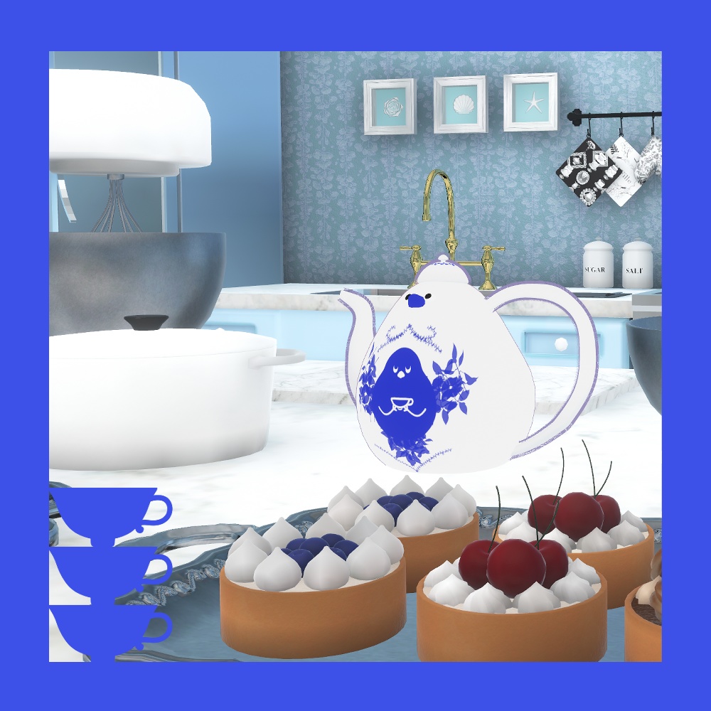 【 Bird / 鳥 】 teapot bird