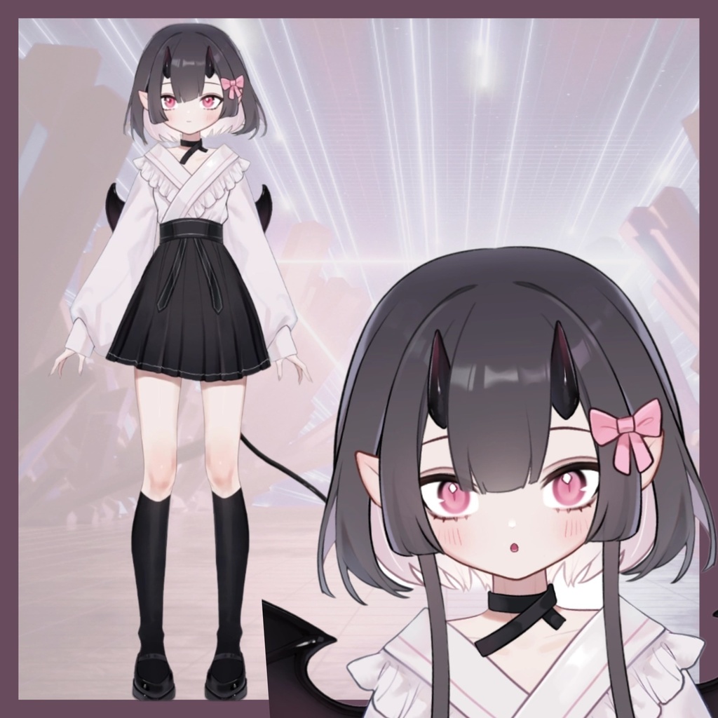 【汎用型live2d】❤量産型吸血鬼❤ --Vtuberモデル