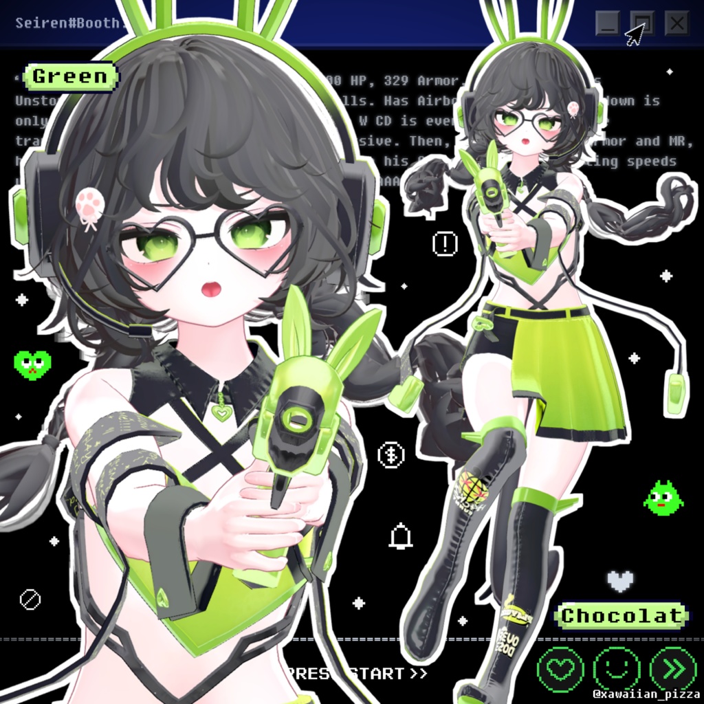 【8アバター対応】👾pl4yg1rl👾