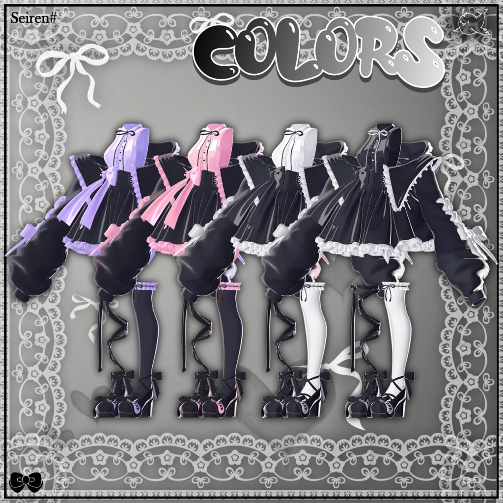 【12アバター対応】 Stitch Bunny💜スティチ一バニー