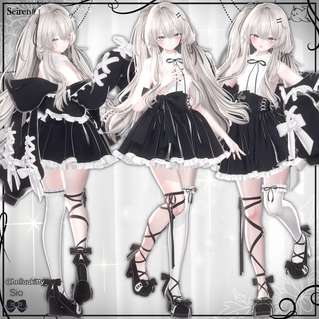 【12アバター対応】 Stitch Bunny💜スティチ一バニー