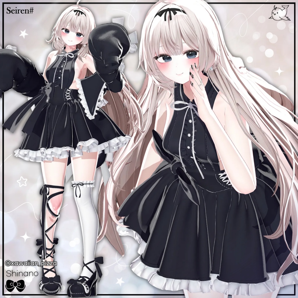 【12アバター対応】 Stitch Bunny💜スティチ一バニー