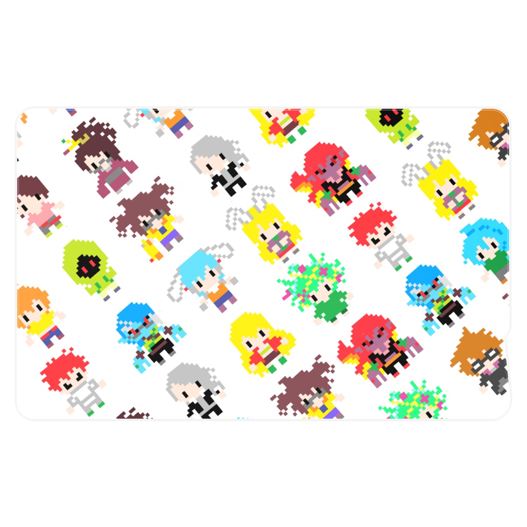 ドットタノCキャラICステッカー